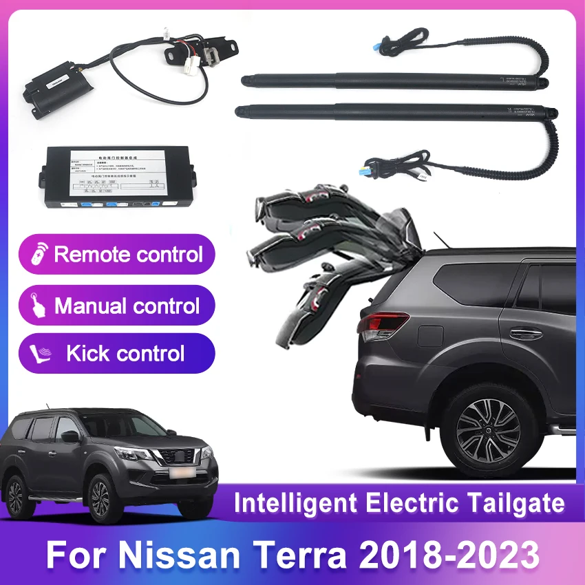 A Nissan Terra 2018-2023 irányítást a csomagtartóban, elektromos csomagtérajtó autó, lift auto automatikus csomagtér nyitás drift meghajtó készlet érzékelő