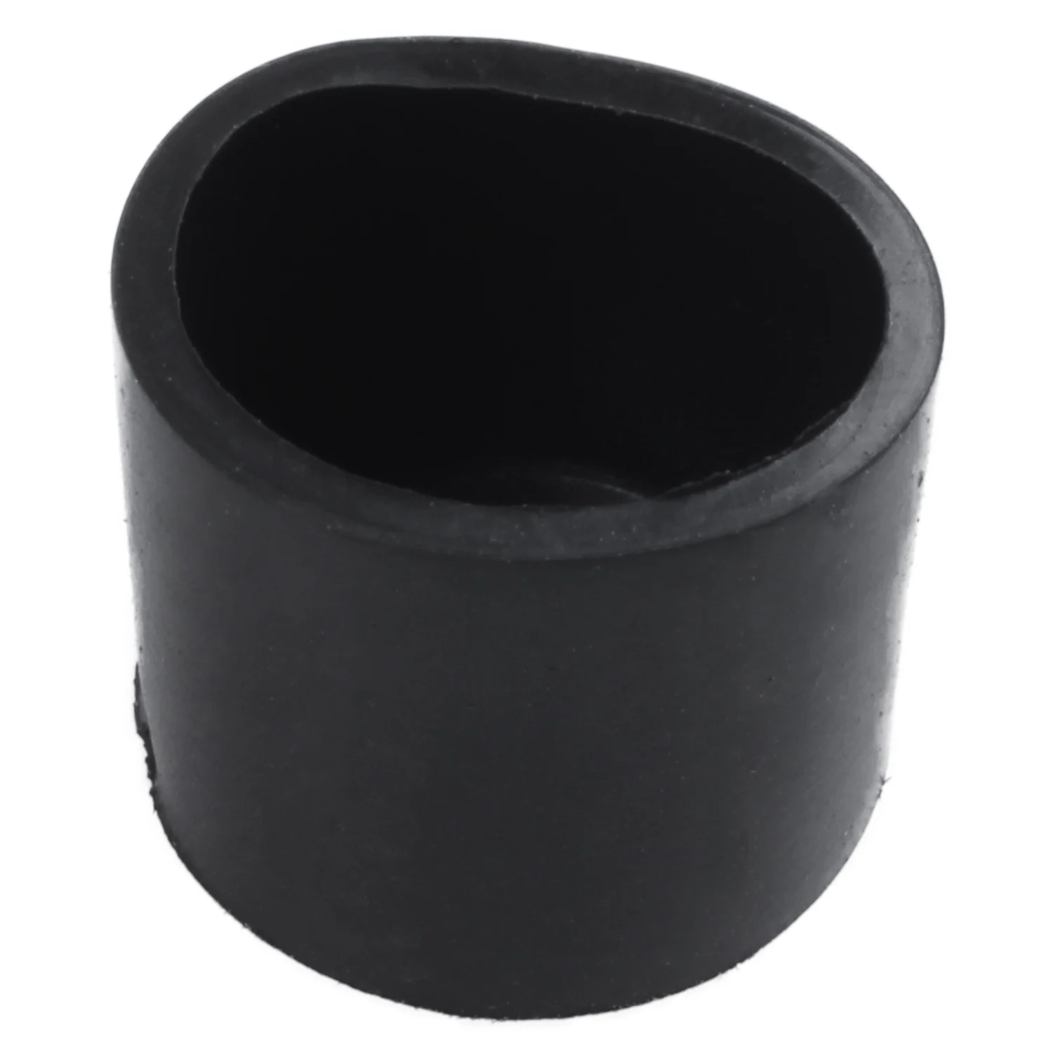 Gumi sapka 40-darab fekete gumi cső végét 10mm kör