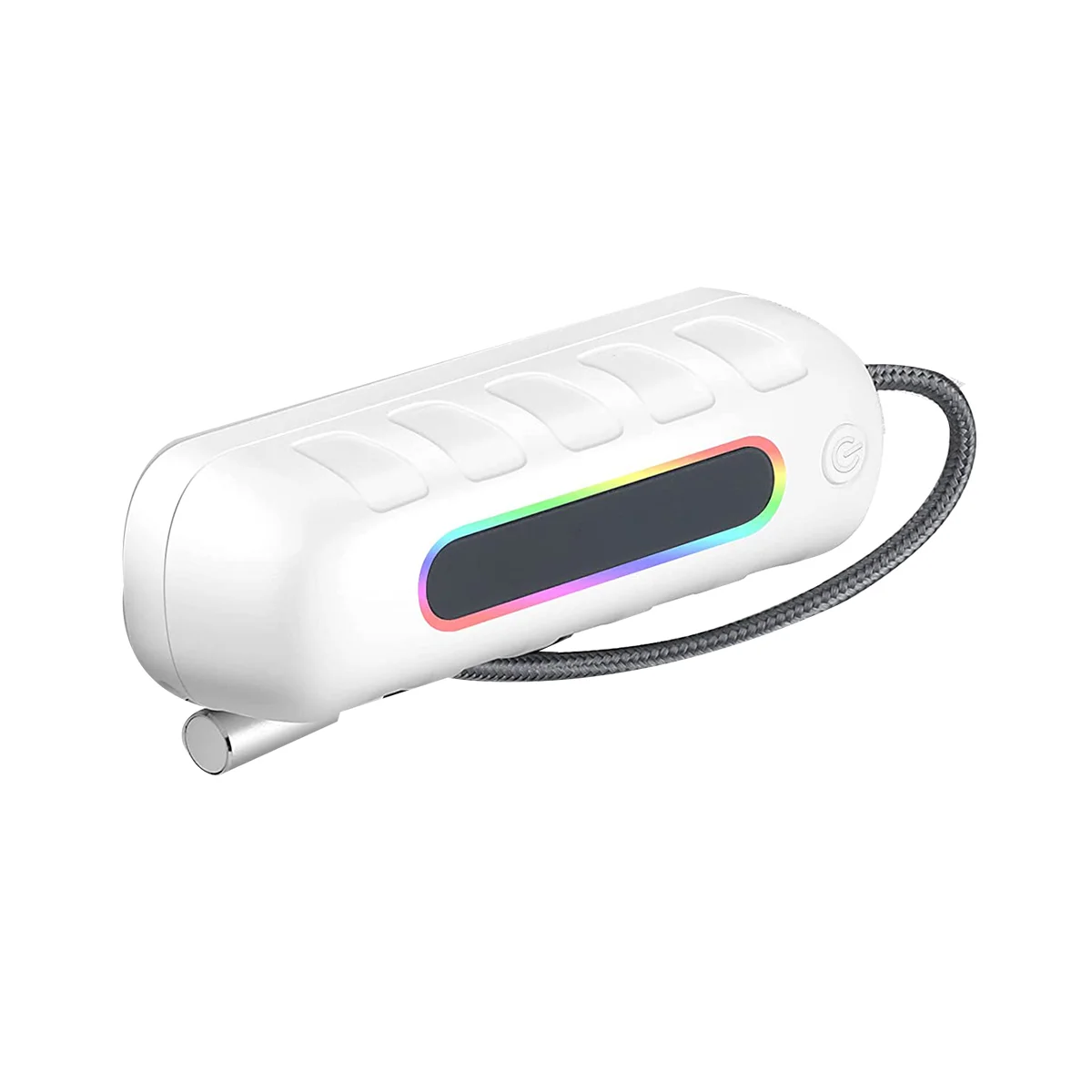 Akkumulátor , 5000MAh Újratölthető Extended Power Bank RGB Lámpa / 2 Fülhallgató