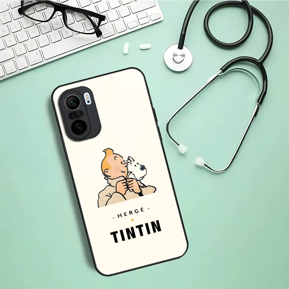 A Kalandok A T-TintinS Telefon Esetében A Xiaomi 13 10 10T 11T 11azt Redmi Megjegyzés 11 8 9 11 Pro Poco M4 F3 X3 Üveg Fedél