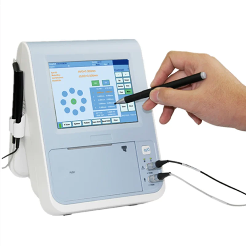 Hordozható teljes digitális ultrahang AB Vizsgálat Szemészeti Ultrahang Berendezés szemészet szem