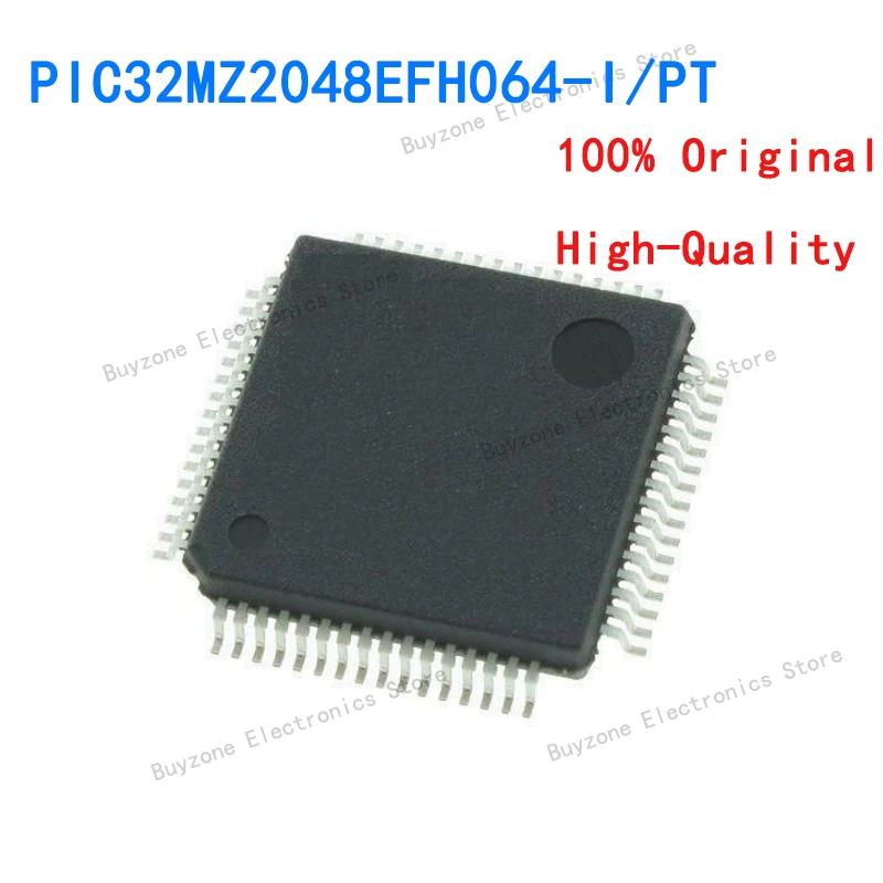 PIC32MZ2048EFH064-én/PT 32 BITES MCU 2048KB FL 512 kb kapacitású RAM Nem Crypto új, eredeti