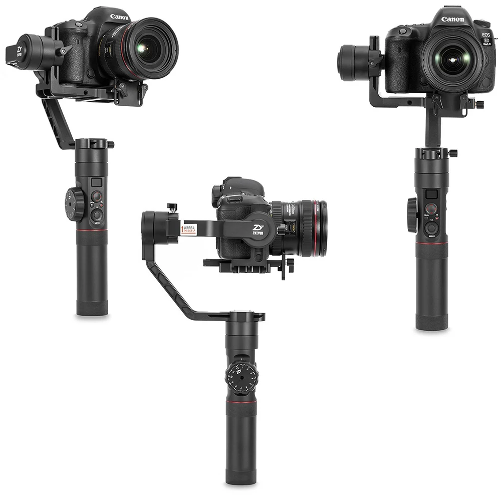 Zhiyun Daru 2 Kövesse a Fókuszt, 3-Tengelyes Kézi Gimbal Kamera Stabilizátor az Összes Modell DSLR tükör nélküli Fényképezőgép Canon 5D2 5D3 5D4
