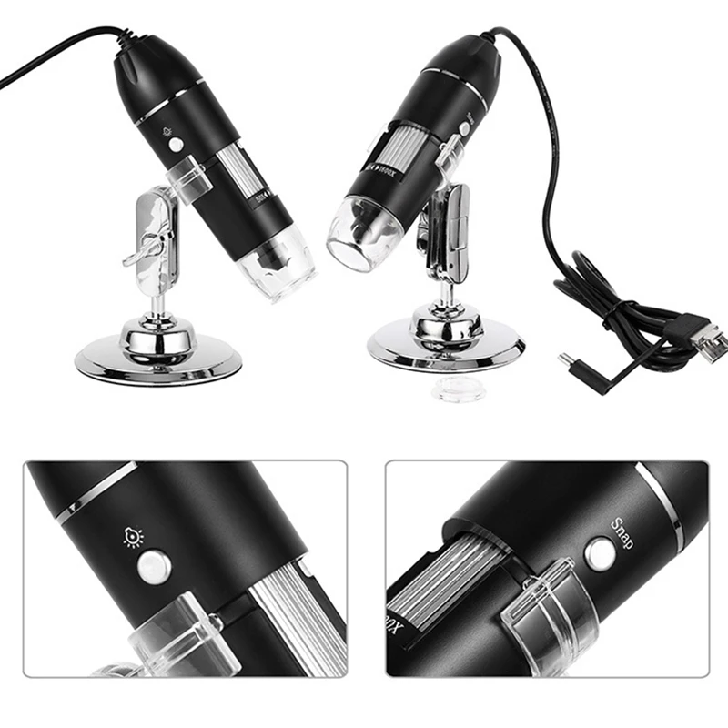 1600X USB Digitális Mikroszkóp Kompatibilis Ablak 7/8/10 ,Kézi, USB Mikroszkóp