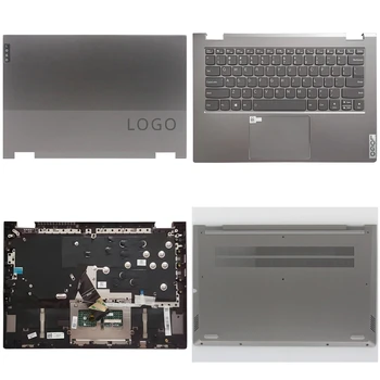 Új Laptop táska A Lenovo ThinkBook 14s Jóga ITL 2021 LCD hátlap Elülső Előlap Felső Palmrest Alsó alapeset Billentyűzet Zsanér