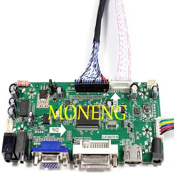 Új Ellenőrző Testület M. NT68676 Monitor Készlet N156B6-L0B Rev. c1 c2 Rev. HDMI+DVI+VGA LCD LED képernyő Vezérlő Tábla Driver