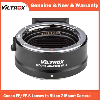 VILTROX EF-Z-bajonett Adapter Gyűrű Átalakító Auto Fókusz Kompatibilis Canon EF/EF-S Objektívek Nikon Z Mount Z6/Z7/Z50