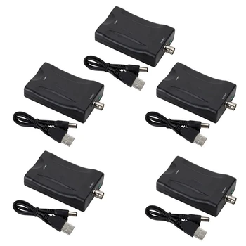 5X, Hogy BNC Video Audio Átalakító Adapter Kompatibilis PAL/NTSC USB Tápkábel