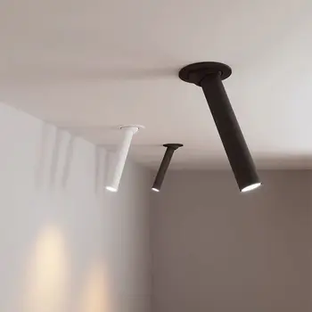 Modern, LED-es Mennyezeti Lámpa 7W Alumínium Mennyezeti Lámpa átmérő 300mm Konyha Cég Táblázat a Cső Cső Lámpa Étkező Bár Számláló