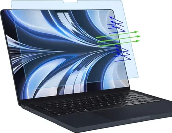 Képernyővédő fólia Kék Fény Szűrő MacBook Air 13 14 15 16 M1 M2 Pro Max Puha Laptop Film