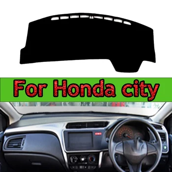 A Honda city Grace 2014 - 2019 oldalán meghajtású Autó Műszerfal Takaró Szőnyeg Árnyékban Párna Pad Szőnyegek Tartozékok