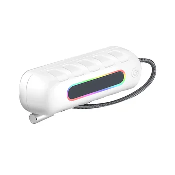 Akkumulátor , 5000MAh Újratölthető Extended Power Bank RGB Lámpa / 2 Fülhallgató