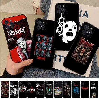 S-Slipknots Telefon tok iPhone 15 8 7 6 6 Plusz X SE 2020 XR XS 14 11 12 13 Mini Pro Max Mobil Esetben