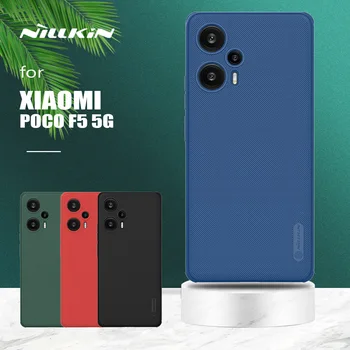 a Xiaomi Poco F5 5G az Esetben Nillkin Super Matt Pajzs Pro Ultra-Vékony, Kemény Teljes Lefedettség tok Xiaomi Poco F5 5G-Ügy