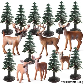 2024 Ajándék, Karácsonyi Szarvas Erdő Elk Flash Arany Desszertet Is, Dekoráció Boldog Karácsonyi Dekoráció Az Otthoni Gyerekek Naviidad Dísz