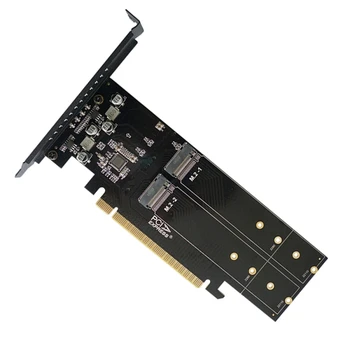 Új Pcie M2 Adapter Kártya Pcie X16 4 Port M2 NVME M Gombot SSD Átalakító M. 2 PCI Express X16 Csatoló RAID bővítőkártya