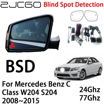 ZJCGO Autó BSD Radar Figyelmeztető Rendszer, holttér Érzékelő Biztonsági Vezetői Figyelmeztetés Mercedes Benz C-Osztály W204 S204 2008~2015