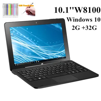 10.1 COL 2GB DDR+32GB A Dokkoló Billentyűzet Windows 10 C-Típusú W8100 Tablet PC Dual Kamerák 32 Bites WIFI Bluetooth-Kompatibilis
