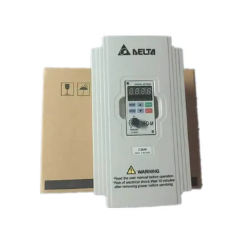 Delta Inverter VFD AC Változó Frekvencia Meghajtó inverter VFD075M43A Delta programozható vezérlő modul