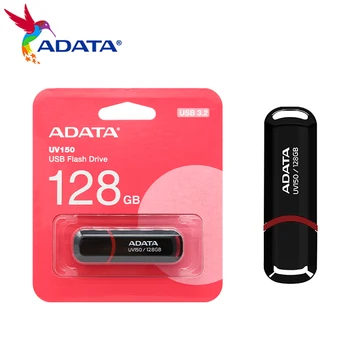 ADATA UV150 USB3.2 nagysebességű Flash Usb Flash-Meghajtót, Plug And Play Könnyű, Hordozható USB Flash Meghajtó Fekete 256 128 GB 64 GB 32 GB