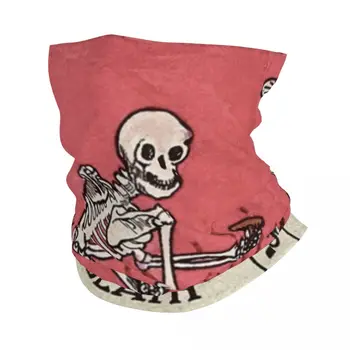 A halál Tarot Kendő Nyakát Borító Őrnagy Halloween Ijesztő Csontváz, Ijesztő Wrap Sál többfunkciós Kerékpározás Unisex Sál Felnőtt Egész Szezonban