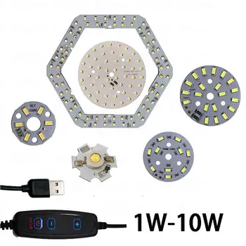 2W 3W 5W 10W DC 5V USB LED Chip Gyöngyök Felület, Szabályozható Izzó fényforrás SMD 5730 Fényt, Színt DIY Fehér Meleg Fehér B4