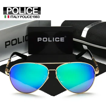 Olaszország Police Napszemüveg Polarizált 1983-ban a Férfiak Tükör Színek Pilóta Eyewea napszemüvegek Nők UV 400 Védelem P1382