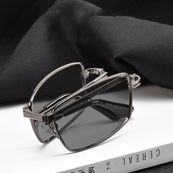 Új Összecsukható Titán Rövidlátás Napszemüveg Szemüveg Férfiak Optikai Szemüveg Rövidlátó Szemüveg Esetén