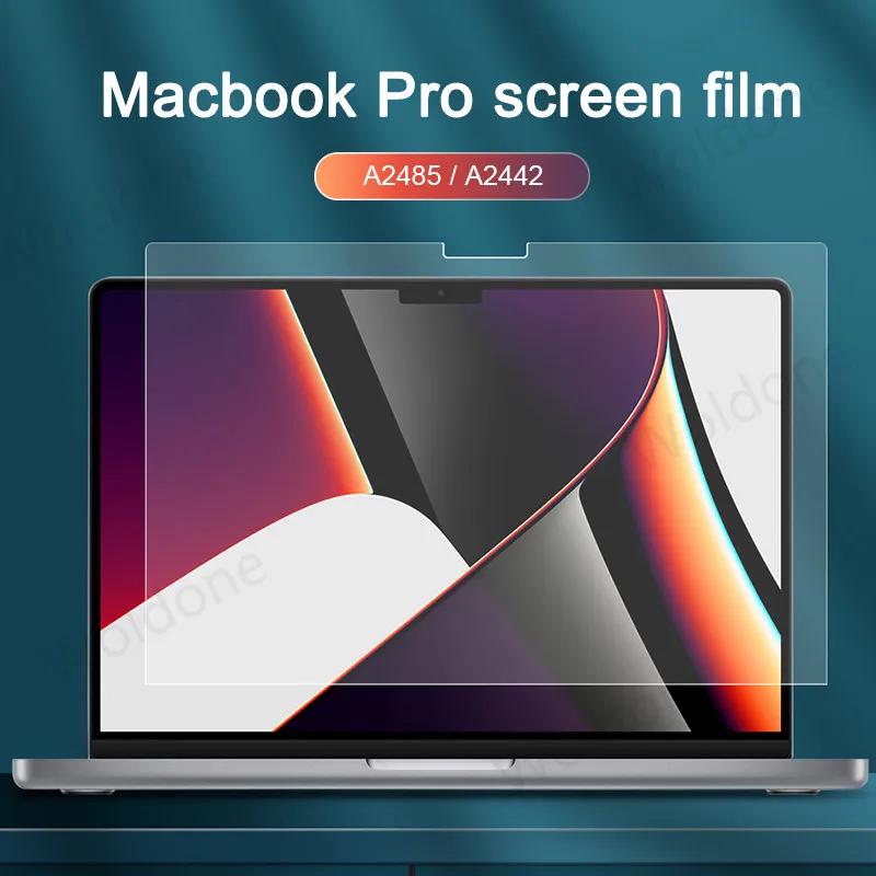 HD Képernyő Védő 2022 MacBook Pro 13 14 16 M2 M1 Pro Max A2442 2020 A2338 A2485 A2179 A2337 A1932 A2179 Puha, Tiszta Film