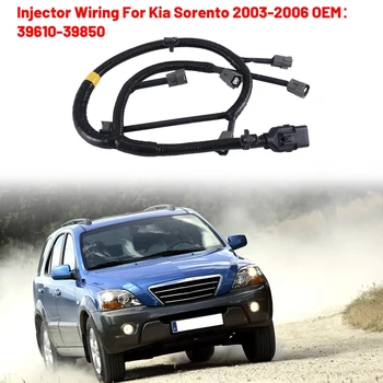 Autó Injektor Vezetékek Motor Üzemanyag Befecskendező Kábelkorbács A Hyundai Terracan 2002-2006 Kia Sorento 2003-2006 39610-39850