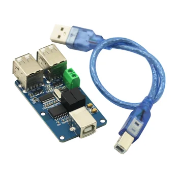 USB-isolator, 2500V USB HUB-isolator, - USB elszigeteltség testület, ADUM4160 ADUM3160 Támogatja az USB vezérlő adatátviteli modul