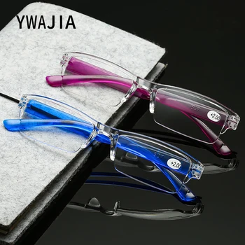 Ultra Könnyű, Távollátás Szemüveg HD Átlátszó Integrált Olvasó Szemüveg szemvédő Anti Fáradtság Távollátás Szemüveg